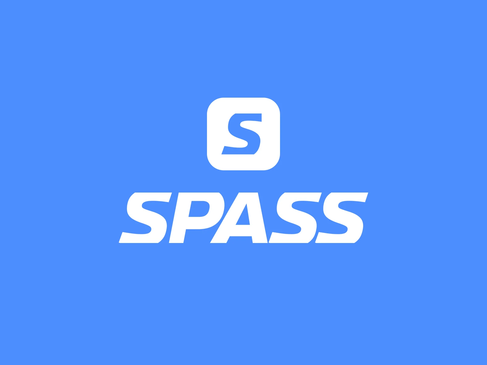 SPASS: logotyp i sygnet