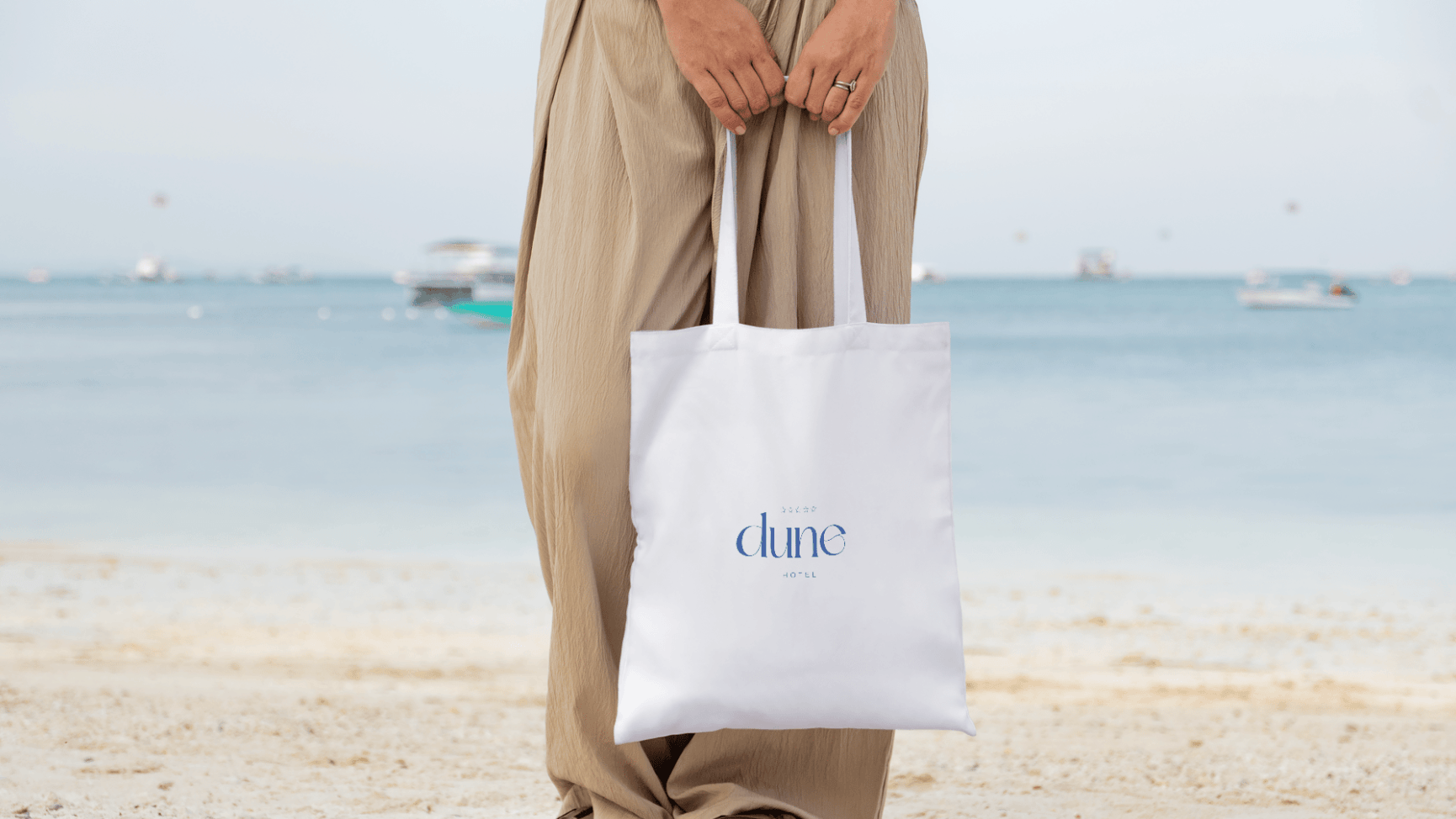 Dune Hotel: torba plazowa z logo
